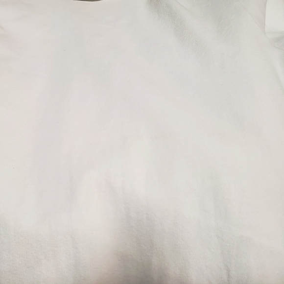 NWT$1,850 BALENCIAGA White Cotton T-Shirt Neckline Maxi Gown Dress Sz XS - Picture 15 of 16